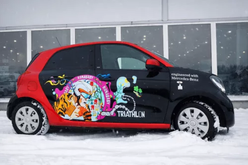 Креативное брендирование Smart Fortwo - фотография 4