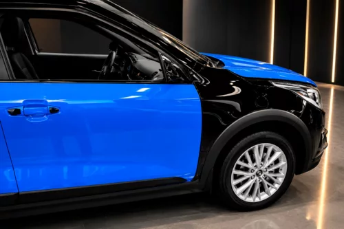 Kia Rio — оклейка винилом - фотография 5