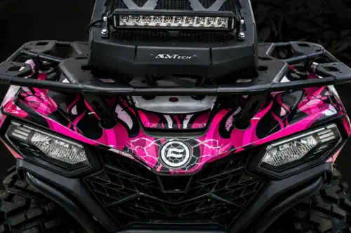 CFMOTO 400 в индивидуальном дизайне Hello Kitty - фотография 4