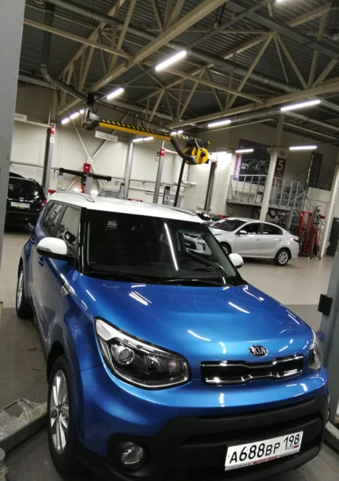Kia Soul — оклейка винилом - фотография 11