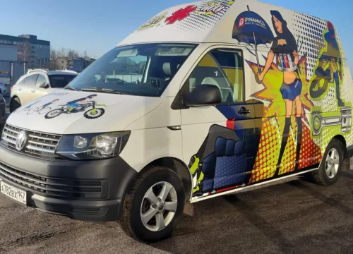 Фотопечать на Volkswagen — брендирование - фотография 5