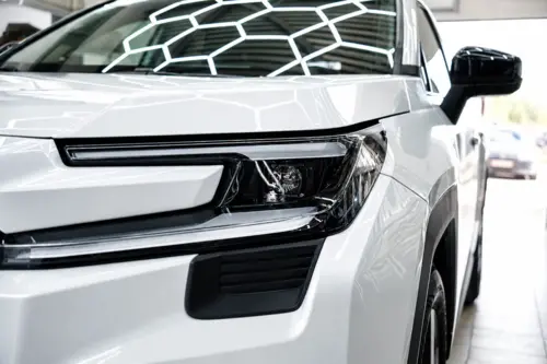 Оклейка антигравийной плёнкой Toyota RAV4 - фотография 3