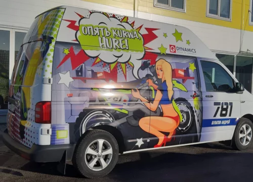 Фотопечать на Volkswagen — брендирование - фотография 3