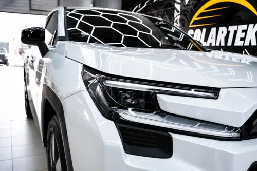 Оклейка антигравийной плёнкой Toyota RAV4 - фотография 7