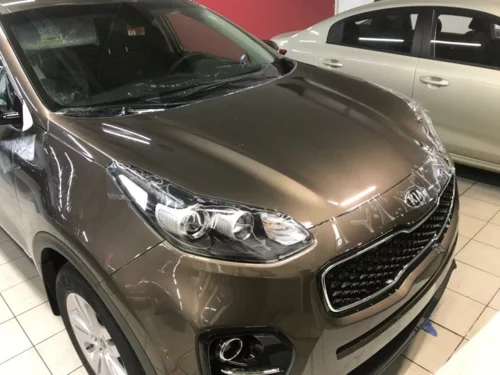 Kia — установка антигравийной плёнки - фотография 8