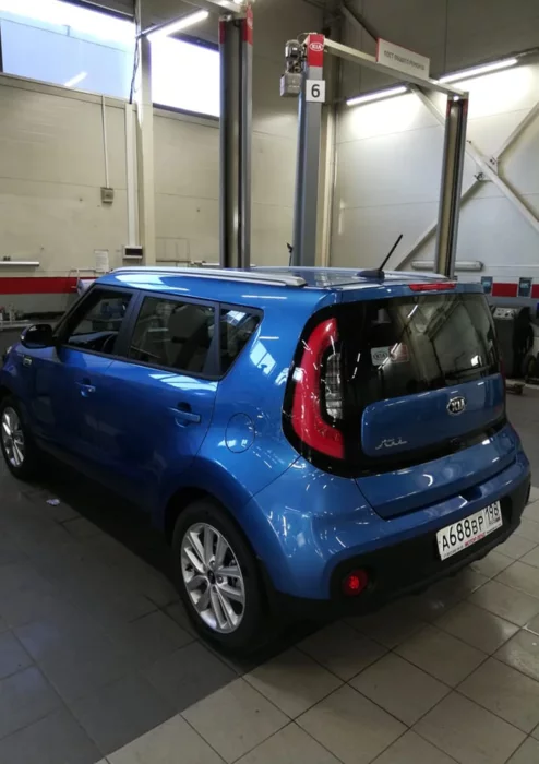 Kia Soul — оклейка винилом - фотография 6