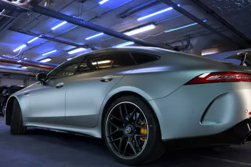 Mercedes-Benz AMG GT 63 S - полная оклейка кузова SPP Matte - фотография 4