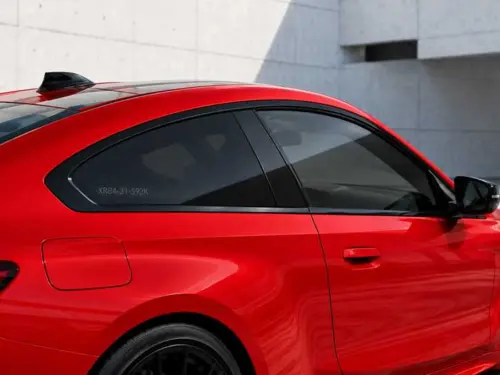 BMW M4 - скрытая защита боковых стёкол - фотография 5
