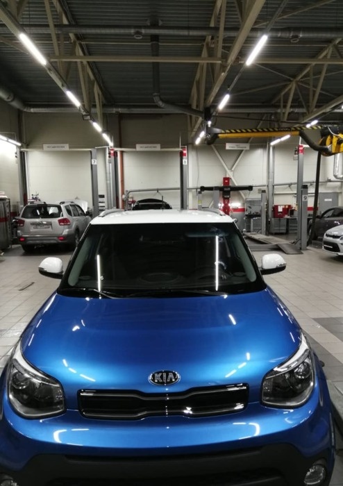 Kia Soul — оклейка винилом — фотография 12