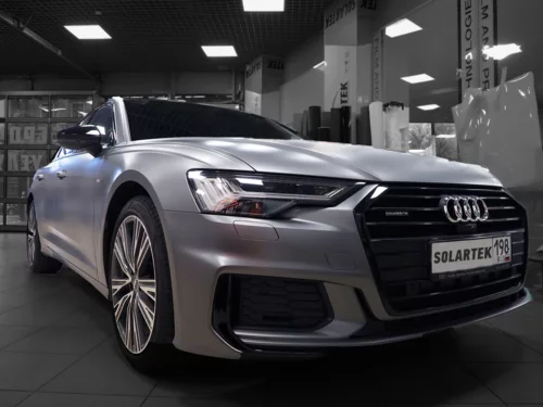 Audi — полная перетяжка матовой плёнкой - фотография 2