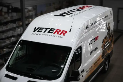 Ford Transit VETERR - брендирование для официального дилера BRP - фотография 4