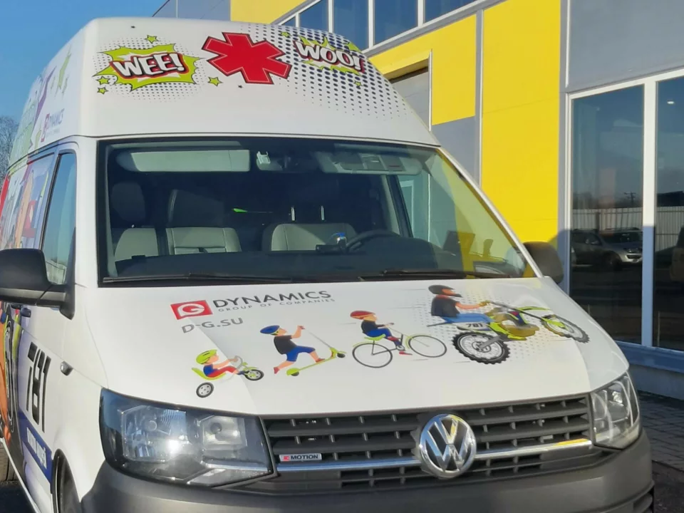 Фотопечать на Volkswagen — брендирование - фотография 1