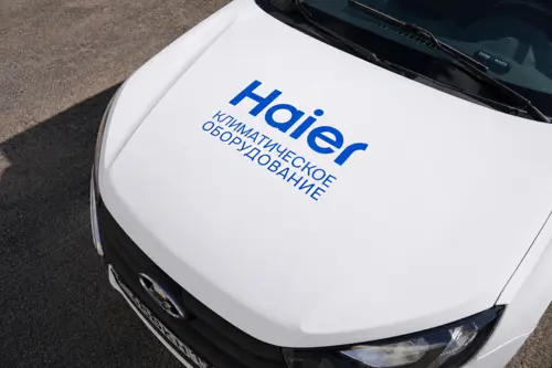 Брендирование сервисного автомобиля Haier и WAFE - фотография 3