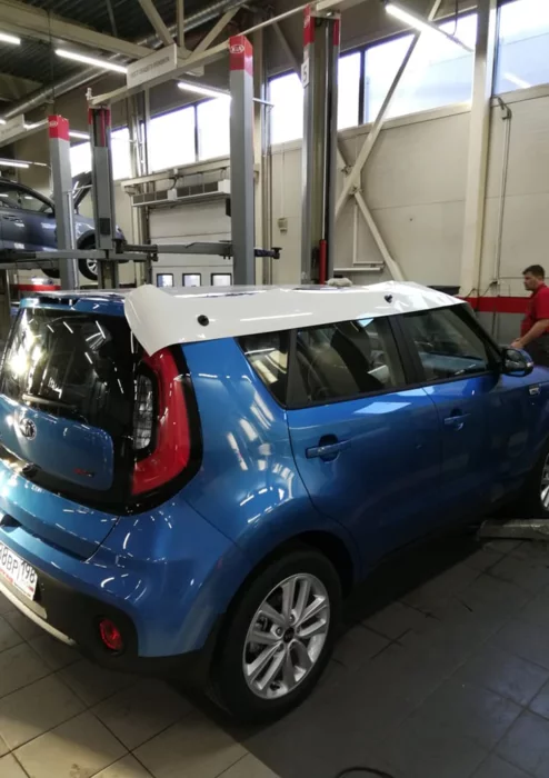 Kia Soul — оклейка винилом - фотография 5
