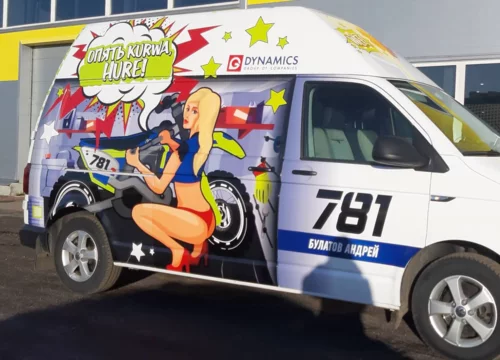 Фотопечать на Volkswagen — брендирование - фотография 2