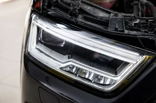Защита фар Audi полиуретановой плёнкой - фотография 6