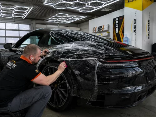 Porsche 911 — оклейка бронью - фотография 3