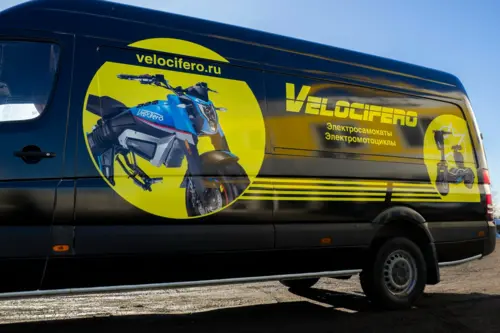 Mercedes-Benz Sprinter - фирменное брендирование коммерческого фургона - фотография 2