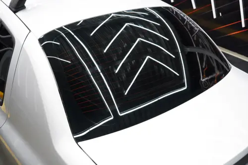Тонирование Renault Symbol с разной степенью затемнения стекол - фотография 7