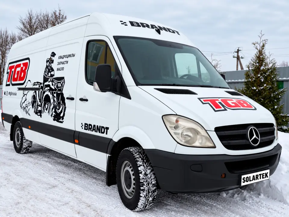 Фирменное оформление Mercedes-Benz Sprinter для TGB - фотография 1