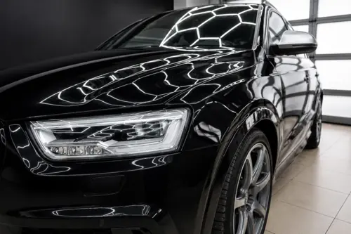 Защита фар Audi полиуретановой плёнкой - фотография 7