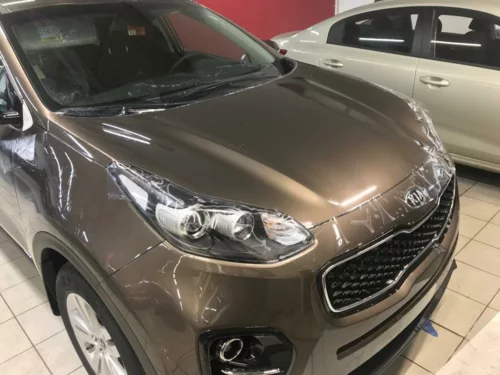 Kia — установка антигравийной плёнки - фотография 4