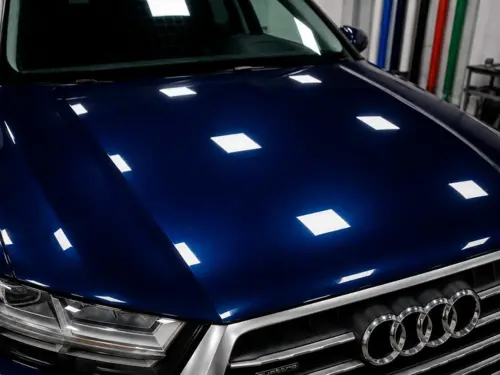 Audi Q7 - полная оклейка защитной плёнкой - фотография 5