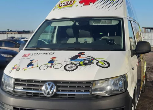 Фотопечать на Volkswagen — брендирование - фотография 6