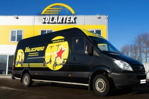 Брендирование Mercedes-Benz Sprinter - фотография 3