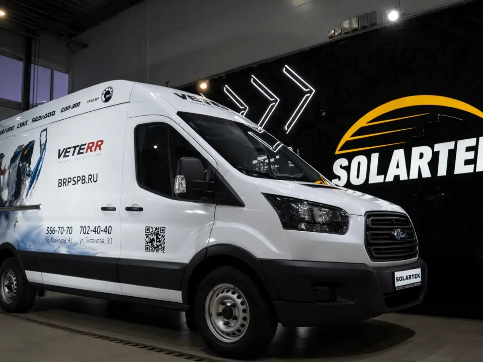 Ford Transit VETERR - брендирование для официального дилера BRP - фотография 1