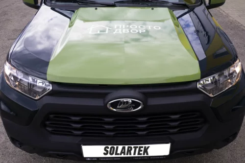 Брендирование LADA Niva Travel для компании «Просто Двор» — фотография 2