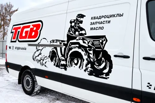 Фирменное оформление Mercedes-Benz Sprinter для TGB - фотография 2