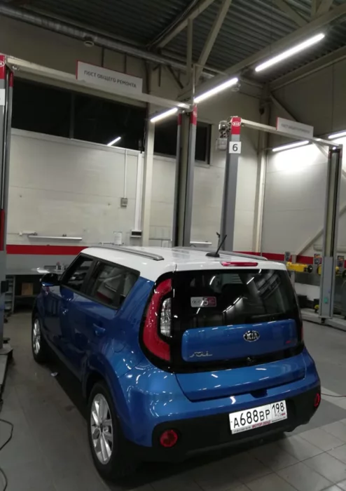 Kia Soul — оклейка винилом - фотография 8