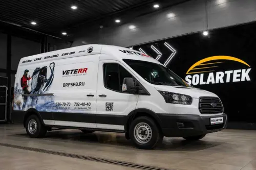 Ford Transit VETERR - брендирование для официального дилера BRP - фотография 5