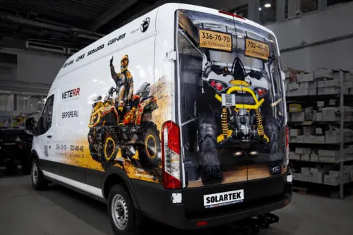 Ford Transit VETERR - брендирование для официального дилера BRP - фотография 2