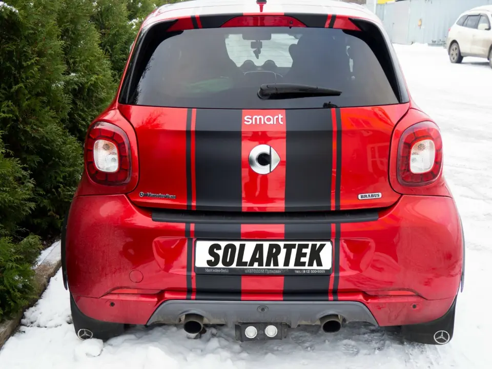 Smart ForFour Brabus - яркое брендирование в фирменном стиле - фотография 1