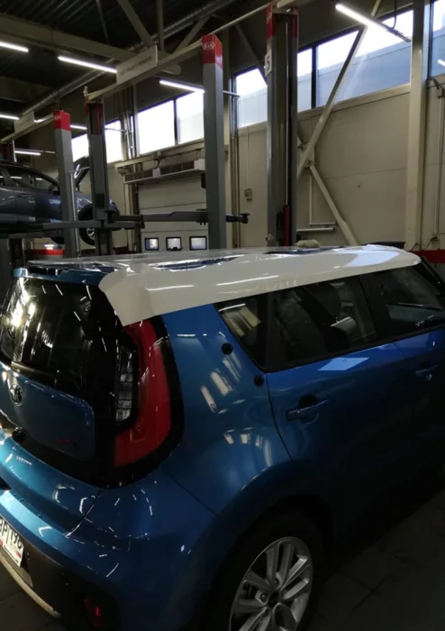 Kia Soul — оклейка винилом - фотография 4