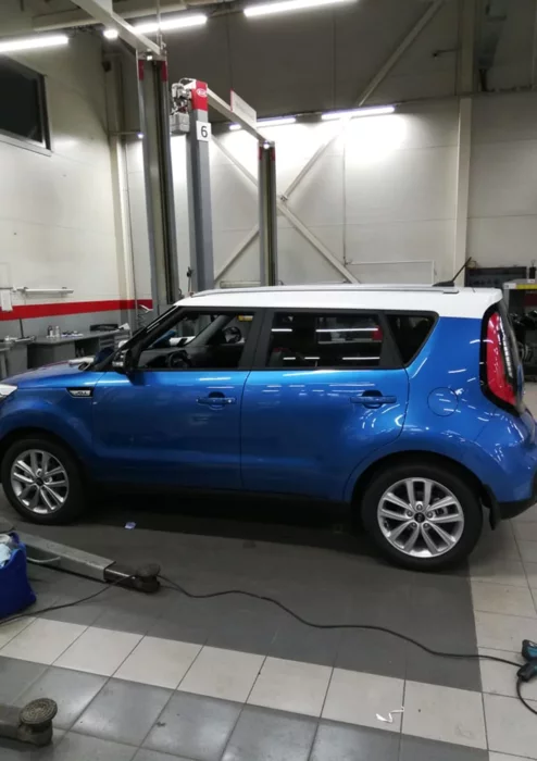 Kia Soul — оклейка винилом - фотография 10