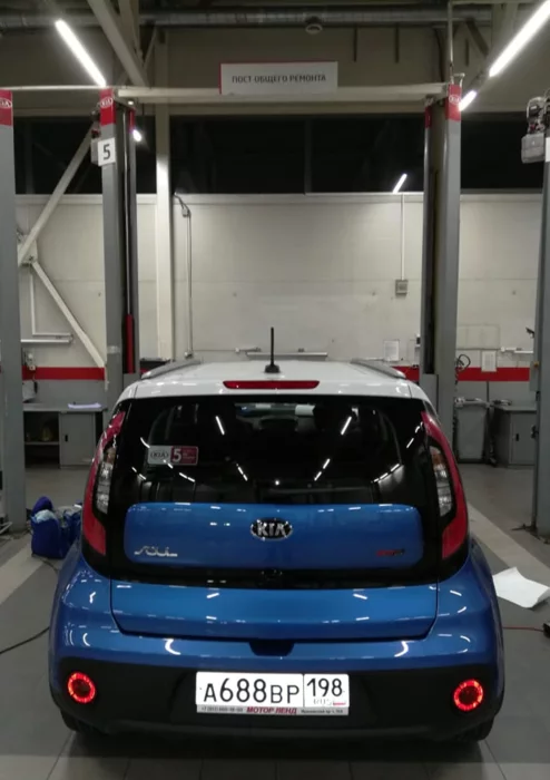 Kia Soul — оклейка винилом - фотография 9
