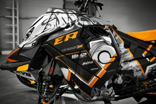 Индивидуальный дизайн для снегохода Ski-Doo - фотография 3