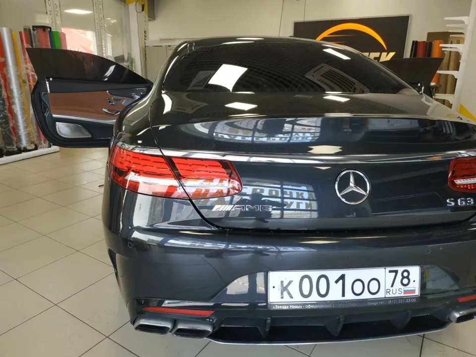Mercedes AMG — тонирование в круг - фотография 1