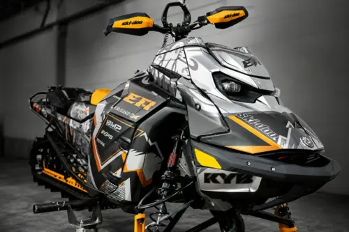 Индивидуальный дизайн для снегохода Ski-Doo - фотография 2