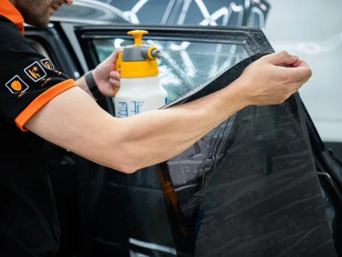 Geely Atlas - тонировка задней полусферы - фотография 6