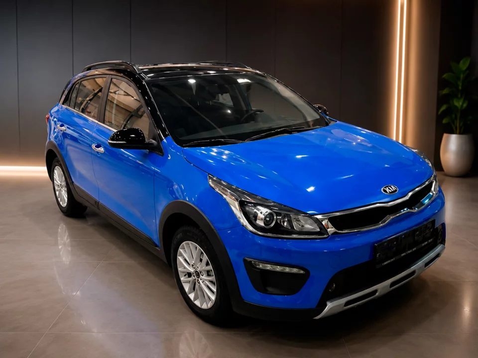 Kia Rio — оклейка винилом - фотография 1