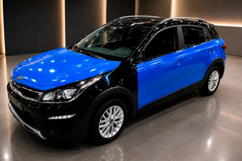 Kia Rio — оклейка винилом - фотография 4