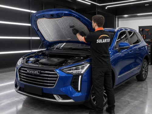 Шумоизоляция капота Haval Jolion - снижение шума двигателя и вибраций - фотография 3