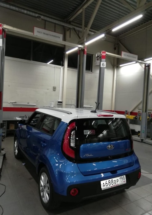 Kia Soul — оклейка винилом — фотография 8