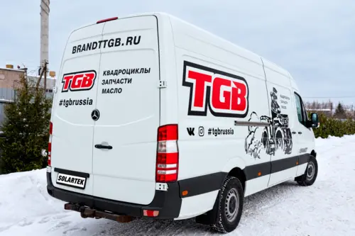 Фирменное оформление Mercedes-Benz Sprinter для TGB - фотография 4