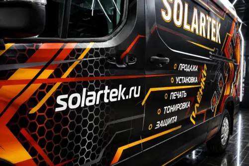 Брендирование JAC Sunray в фирменном стиле SOLARTEK - фотография 3