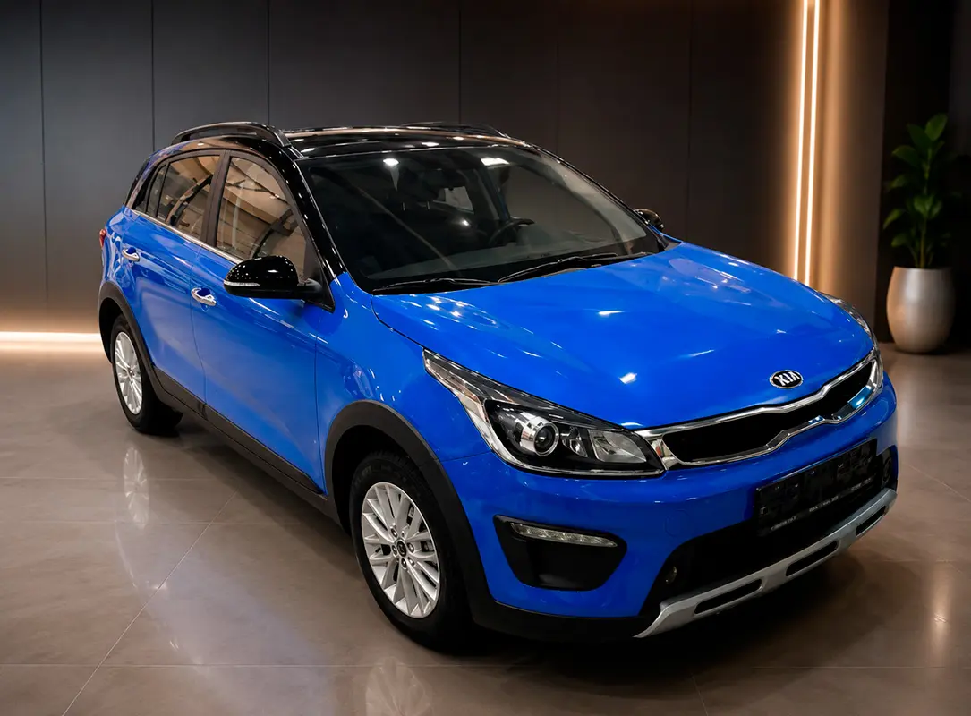 Kia Rio - яркое преображение с помощью автовинила